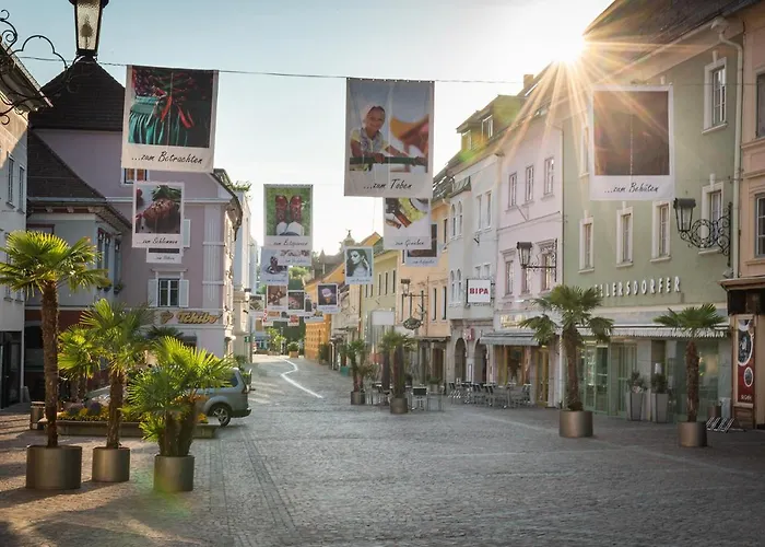 Perfekte Lage! Ganze Burgblick Residenz Apartman Sankt Veit an der Glan
